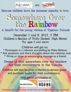 “Somewhere Over The Rainbow” Charity Event