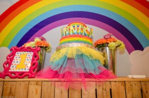 Annika’s Rainbow Themed Party – 1st Birthday