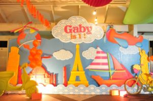 Gaby’s Neon Travel Themed Party – 1st Birthday