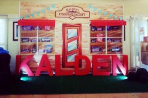 Kalden’s Chocolate Shop Themed Party – 1st Birthday