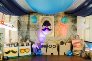 Ian’s Little Man Traveller themed party – 2nd Birthday
