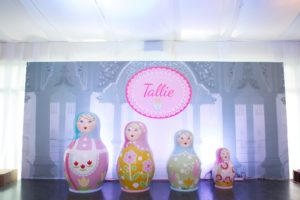 Tallie’s Pink Russian Themed Party – 1st Birthday