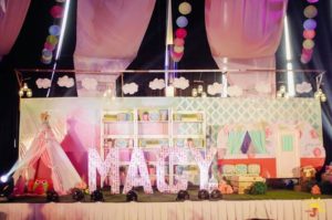 Macy’s Glam Camping Themed Party – 1st Birthday