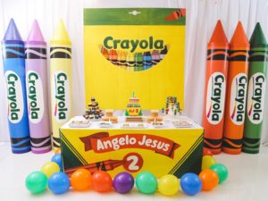 AJ’s Crayons Themed Party – 2nd Birthday
