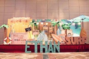 Ethan’s Surf Shack Themed Party – 1st Birthday