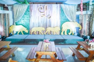 Lyla’s Pink and Gold Jungle Safari Themed Party – 7th Birthday