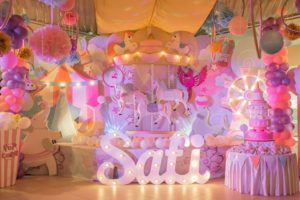 Safi’s Girly Carnival Themed Party – 1st Birthday