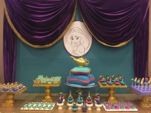 Genie’s Princess Jasmine of Disney Aladdin Themed Party – 1st Birthday