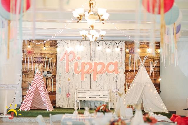 Pippa s Coachella  Themed Party  1st Birthday  Party  Doll 