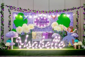 Ysabelle’s Sofia the First Themed Party – 1st Birthday