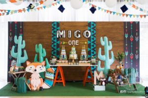 Migo’s Tribal Woodland Themed Party – 1st Birthday