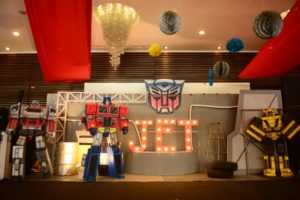 Jet’s Transformers Themed Party – 7th Birthday