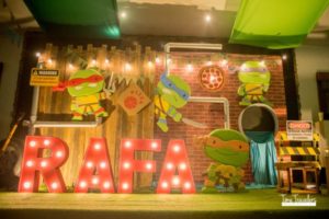 Rafa’s Teenage Mutant Ninja Turtles Themed Party – 1st Birthday
