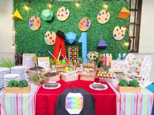 Appa’s Art in the Park Themed Party -1st Birthday