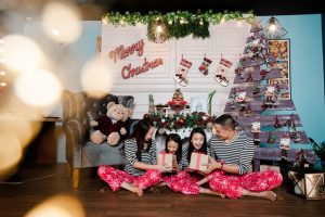 The Night Before Christmas Theme Editorial Shoot