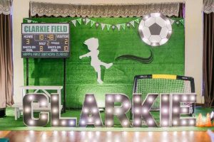 Clarkie’s Soccer Themed Party – 1st Birthday