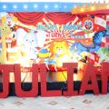 circus theme party stage