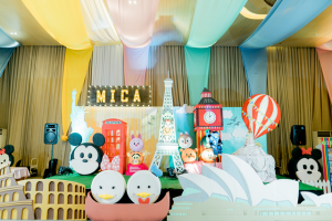 Mica’s Around the World with Tsum Tsum Themed Party – 1st Birthday