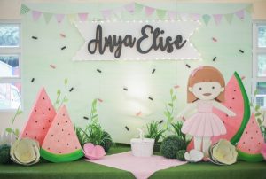 Anya’s One in a Melon Picnic Themed Party – 1st Birthday