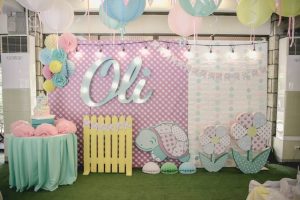 Oli’s Shabby Chic Little Turtle Themed Party – 1st Birthday