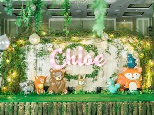 Chloe’s Whimsical Woodland Themed Party – 1st Birthday