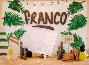 Franco’s Tropical Surf Themed Party – 1st Birthday