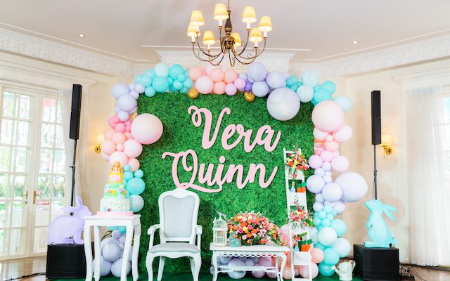 Vera’s Spring Bunny Themed Party – 1st Birthday