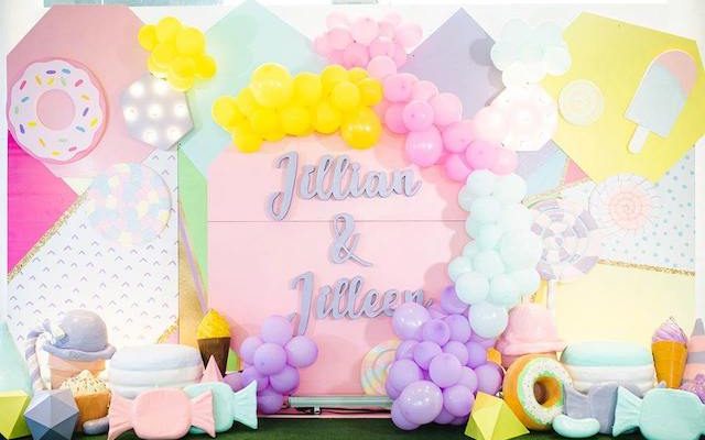 Jillian and Jilleen’s Sweet Shoppe Themed Party – 1st Birthday