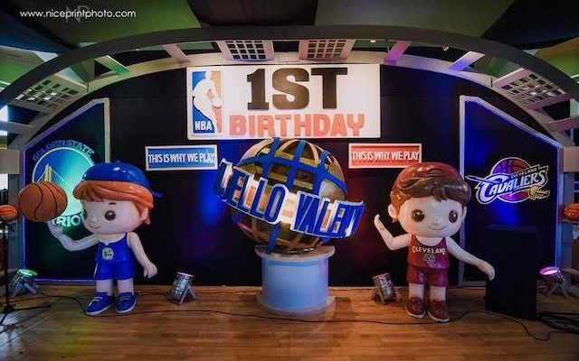 Anjello’s NBA Themed Party – 1st Birthday