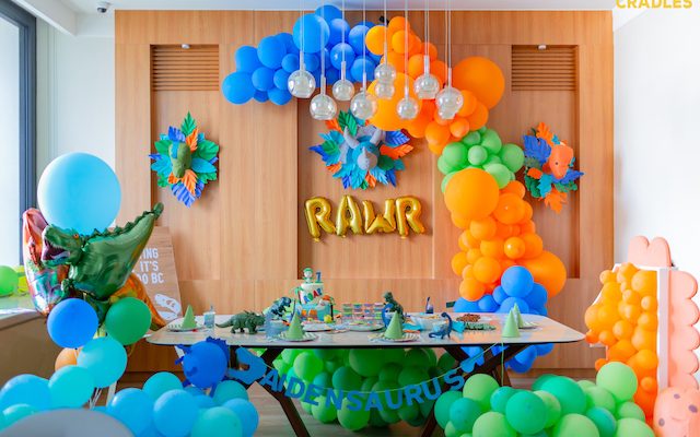 Aeden’s Roaring Dino Quarantine Birthday Celebration – 1st Birthday