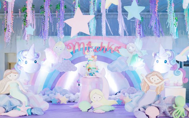 Mischka’s Mermaids, Fairies and Unicorns Themed Party – 7th Birthday