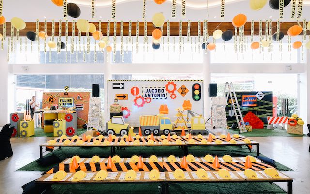 Jacobo’s Construction Themed Party – 1st Birthday