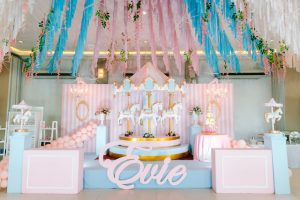 Evie’s Grand Carousel Themed Party – 1st Birthday