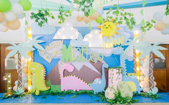 Matteo’s Colorful Baby Dino Themed Party – 1st Birthday