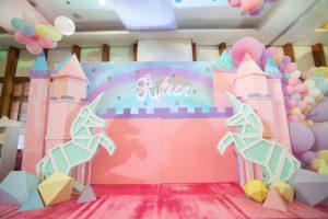 Ryleen’s Chic Geometric Unicorn Themed Party – 7th Birthday