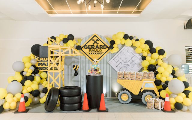 Paulo’s Cute Construction Themed Party – 1st Birthday