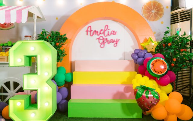 Amelia’s Tutti Frutti Fun Party – 3rd Birthday