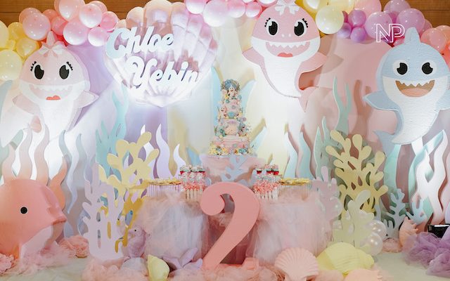 Yebin’s Pastel Baby Shark Themed Party – 2nd Birthday