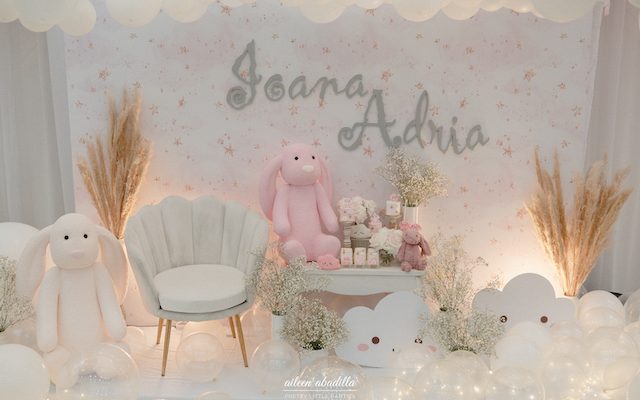 Joana’s Dreamy Bunny Themed Party – 1st Birthday