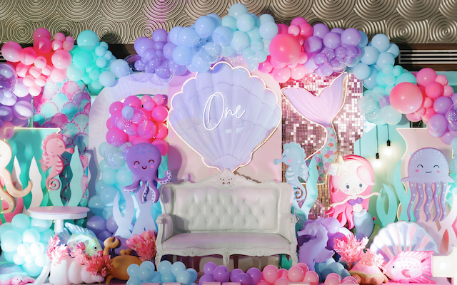 Lauren Julia's Dreamy Mermaid Themed Party – 1st Birthday