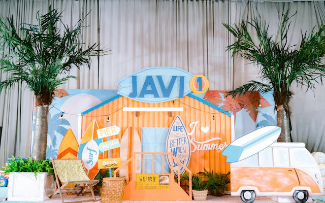 Javi’s “Beach and Surf” Inspired Party – 1st Birthday