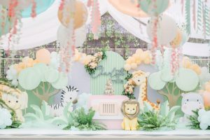Millie’s Dainty Safari Themed party – 1st Birthday