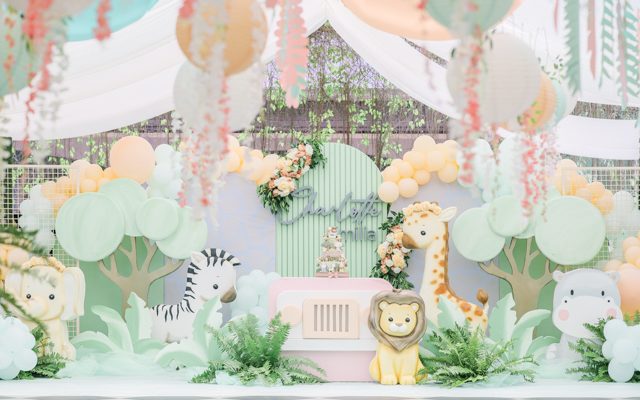 Millie’s Dainty Safari Themed party – 1st Birthday