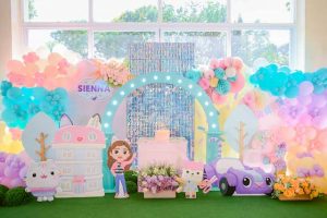 Sienna’s Adorable Gabbie’s Dollhouse Themed Party – 3rd Birthday