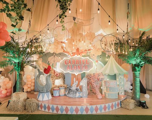 Alonzo’s Vintage Circus Themed Party – 1st Birthday
