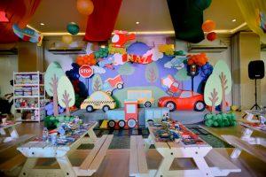 Naz’s Fun Transportation Themed Party – 3rd Birthday Party