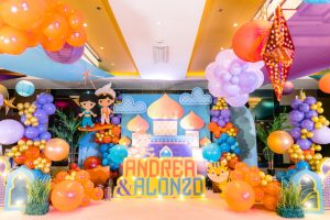 Andrea & Alonzo’s Aladdin Themed Party