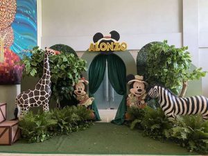 Alonzo’s Mickey & Minnie’s Jungle Adventure – 1st Birthday