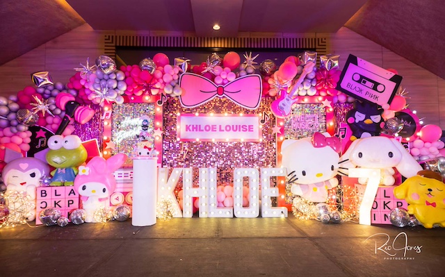 Khloe’s Neon Sanrio X K-Pop Themed Dance Party – 7th Birthday