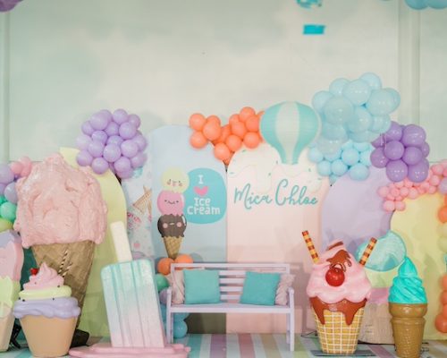 Mica’s Pastel Ice Cream Wonderland Themed Party – 3rd Birthday